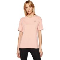 fila tops y camisetas jakena taped tee t-shirt coral cloud 687395 para mujer