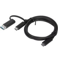 cable usb lenovo 4x90u90618 1 m usb-a a usb-c usb 32 gen 1 negro
