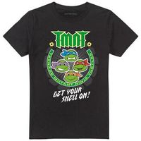 teenage mutant ninja turtles camiseta get your shell on para mujer