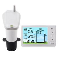 sensor de agua inalambrico con alarma - mide el nivel del agua