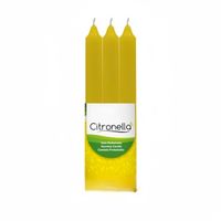 pack3 v3c 200x20mm r pandahome vela de citronela r proteccion natural contra mosquitos diseno decorativo en terracotabambucristal ideal para interior y exterior