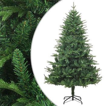 Árbol De Navidad Artificial Verde 180 Cm Pvc Y Pe Vidaxl