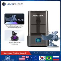 impresora 3d presale anycubic photon mono 4 ae pantalla de alta definicion de 7 pulgadas 10k impresion de impresora 3d de resina uv de alta velocidad 153  87  165mm
