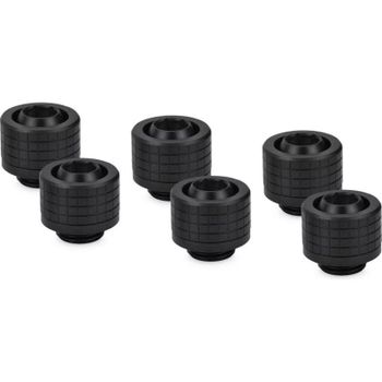 Refrigeración Líquida Thermal Grizzly DeltaMate Fitting ST13 Black 6-Pack