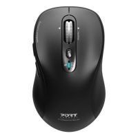 raton port designs 900720 bluetooth 3200 dpi negro recargable multidispositivo