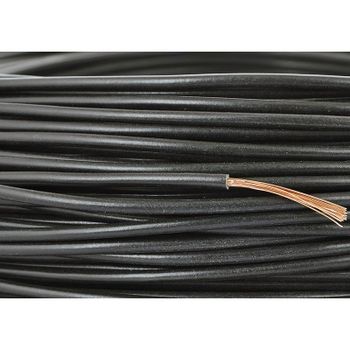 Cable eléctrico 1.5 mm negro