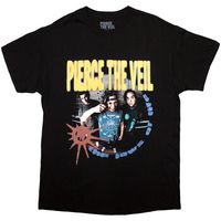 pierce the veil camiseta manga larga i cant hear you para mujer