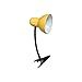 fabrilamp akunadecor flexo de sobremesa clip con pinza amarillo
