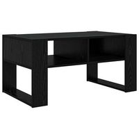 mesa de cafe roble negro 92 x 53 x 45 cm madera de ingenieria vidaxl