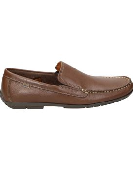 Mocasines De Piel Para Hombre Baerchi Nuper 7901 Marrón 41