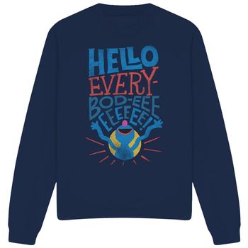 Sesame Street Camiseta manga larga Hello Everybody para mujer