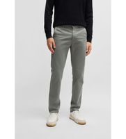 boss para hombre 50510933 pantalon chino slim gris 3234 casual algodon clasico