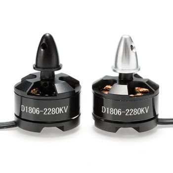 DXW D1806 1806 2280KV Motor sin Escobillas 2-3S CW CCW para Drone RC 200 210 220 250 FPV Carreras Multi Rotor