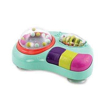 B. Toys Whirly Pop – Estación De Luz Y Música Con Ventosa – 100% No Tóxico Y Libre De Bpa