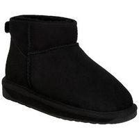 emu botines bottines stinger micro en daim noir para mujer