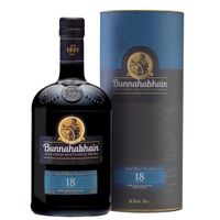 whisky bunnahabhain 18 aaos estuche