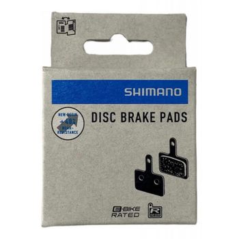 SHIMANO | Pastillas De Freno Compuesto De Resina B05S - Pastillas originales Shimano   Compuesto: Resina Compatibilidad: BR-M447 / BR-M446 / BR-M416A / BR-M4050 / BR-M3050 / BR-M395 / BR-M375 /