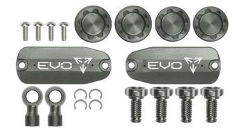 Kit de personalizacion para frenos hope tech 4 evo tr4 grey
