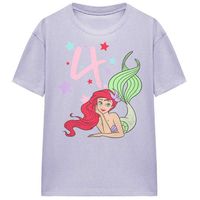 the little mermaid camiseta tv25423 para mujer