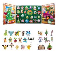 calendario festivo 24 piezas 63223066 pokemon bizak
