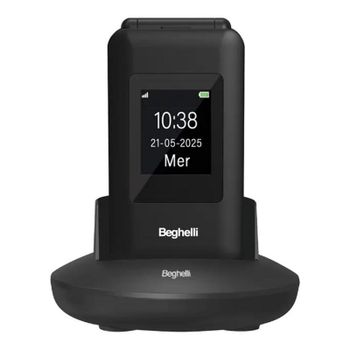 Teléfono móvil Beghelli SLV41 Senior 4G Negro 2.8
