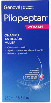 Pilopeptan Woman Champú Anticaída Mujer 250 ml