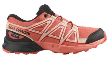 Salomon Speedcross Waterproof - nino - rosa