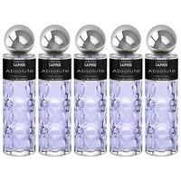 pack de 5 eau de parfum hombre saphir absolute 200 ml