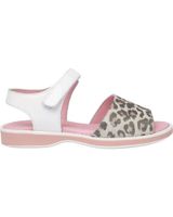 de angelitos sandalia leopardo ang577 blanco