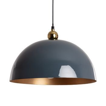 Lámpara Colgante Metal Onkar Azul