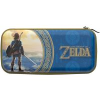 pdp travel case zelda hyrule blue funda de viaje para nintendo switch