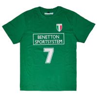 camiseta manga corta toni kukoc benetton treviso verde