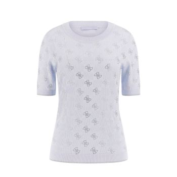 Guess.. Camiseta Celeste W5GR20 Z3D60-A719