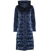moony mood abrigo de plumas marina para mujer