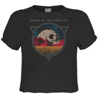 amplified clothing camiseta manga larga skull planet para mujer