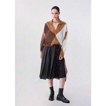 Liu Jo Polo Polo Argyle con bordados joya para mujer
