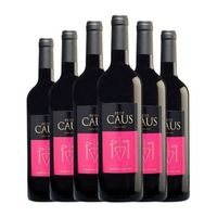 can rafols vino tinto petit caus negre collita penedes joven 75 cl 125 vol pack de 6 unidades