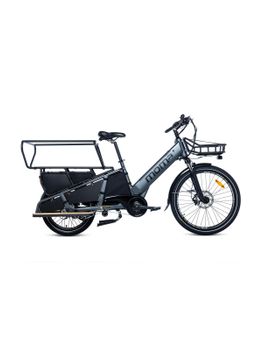 Cargobike Electrique, E-long Tail - Shimano Altus 7v - Autonomie Jusqu'a 90km - Batterie 48v 13ah - E-longtail modular e versátil MKP