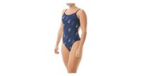 traje de bano de 1 pieza tyr cascading cutoutfit para mujer  azul