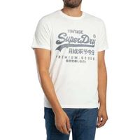 superdry camiseta logotipo de la vendimia camiseta clasica para hombre