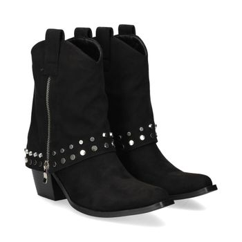 Exe Botines Con Tacón Mujer - Negro Talla 38