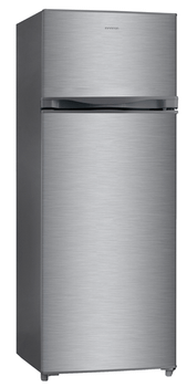 FRIGORIFICO DOS PUERTAS INFINITON FG-249D14XEA E ALTO 143 CM ANCHO 54 CM INOX
