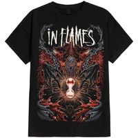in flames tops y camisetas ghost in my head para mujer