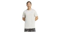 maillot de manga corta adidas performance own the run melange blanco  hombre