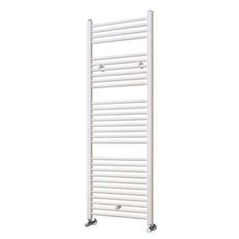 Kibath Secatoallas Radiador Circuito Calefacción De 150 Cm X 50 Cm Acabado Blanco Brillo Fabricado En Acero