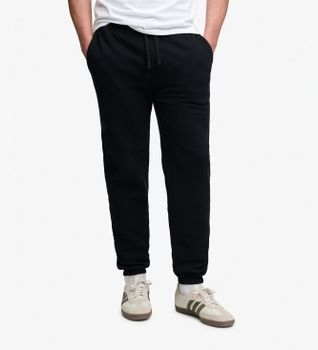 Superdry para hombre. M7011531A Pantalón Jogger Essential Company Logo negro (XL), Casual, Algodón