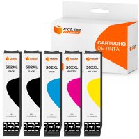 pccom essential cartucho tinta compatible epson 502xl negrocianmagentaamarillo pack 5