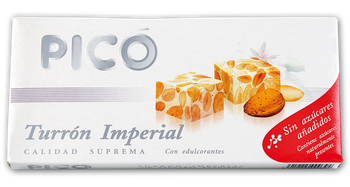 Turrón Duro Imperial Pico sin Azucares Añadidos 200grs