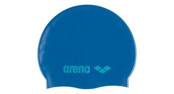 Gorro de  p natacion de silicona  p arena classic azul