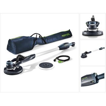 Festool Lhs-e 225 Eq Planex Lijadora De Pared 400 W / 215 Mm En Bolsa De Transporte + Accesorios ( 571934 )